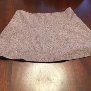 Halogen Burgundy mini skirt